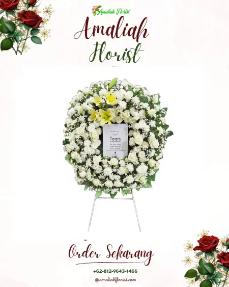 Krans Bunga Duka Sirnamanah